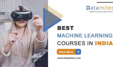 Which are the best Machine Learning courses In India?