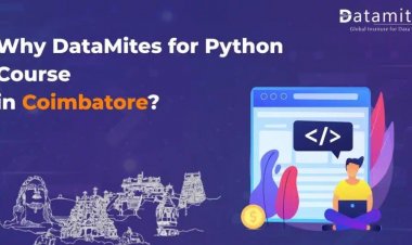 Why DataMites For Python Course in Coimbatore