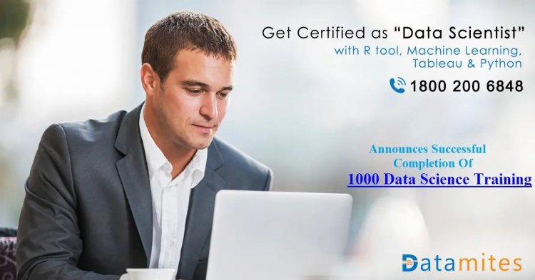 Datamites™ Announces Successful Completion Of 1000 Data Science Training