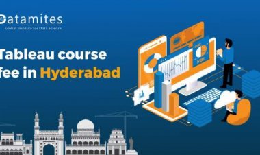 How much is the Tableau course fee in Hyderabad?
