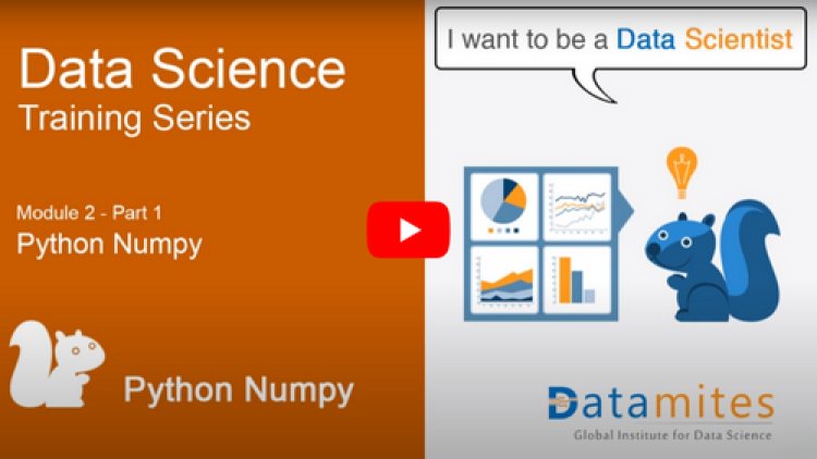 Data Science Training Series 4