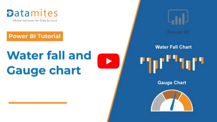 Visualizations with Power BI: Waterfall and Gauge Charts