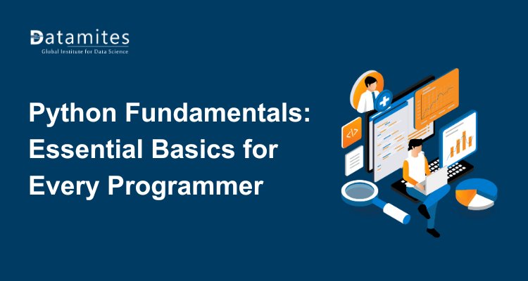 Python Fundamentals: Essential Basics for Every Programmer