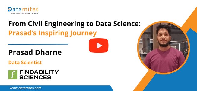 Datamites Data Science Course Success story by Prasad Dharne