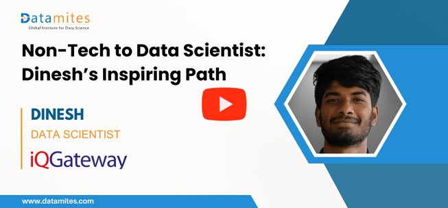 Datamites Data Science Course Success story by Atif