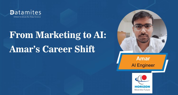 From Digital Marketer to AI Engineer – Amar Sharma’s Inspiring Journey