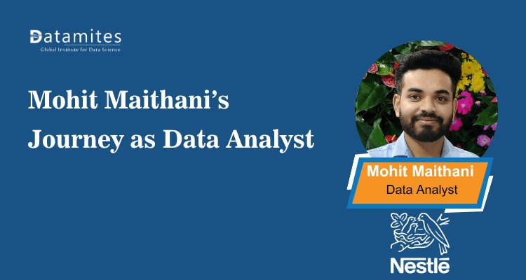 Mohit Maithani’s Journey as Data Analyst