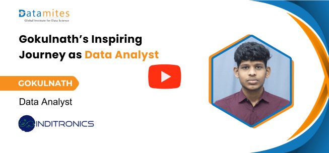 datamites data analyst course success story by Gokulnath