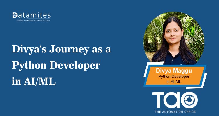 Divya’s AI/ML Journey: From Learning Python to Leading AI Projects