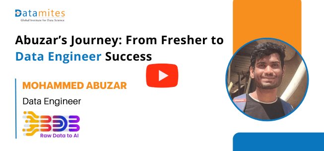 Datamites Data Science Course Success story by Abuzar