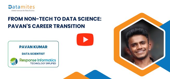 Datamites Data Science Course Success story by Pavan