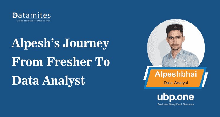 Alpesh’s Journey from Fresher to Data Analyst