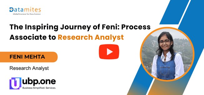 Datamites Data Analyst Success story by Feni