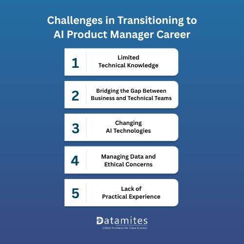 Challenges in Transitioning to AI Product Manager Career