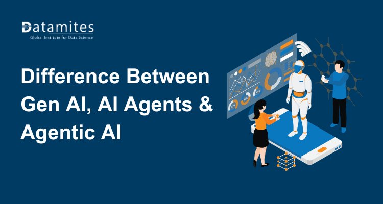 What’s the Difference Between Gen AI, Agentic AI and AI Agents