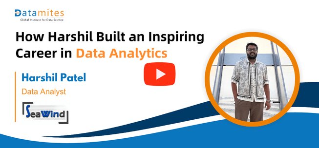 Datamites Data Analyst Success story by Harshil