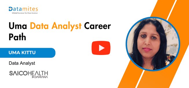 Datamites Data Analyst Success story by Uma