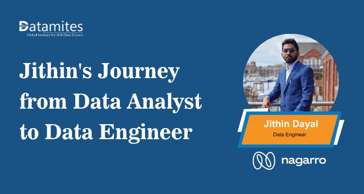 Jithin's Journey from Data Analyst to Data Engineer