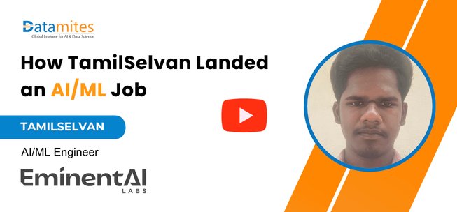 TamilSelvan AI/ML Engineer