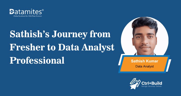 From Graduate to Data Analyst: Sathish Kumar’s Career Journey