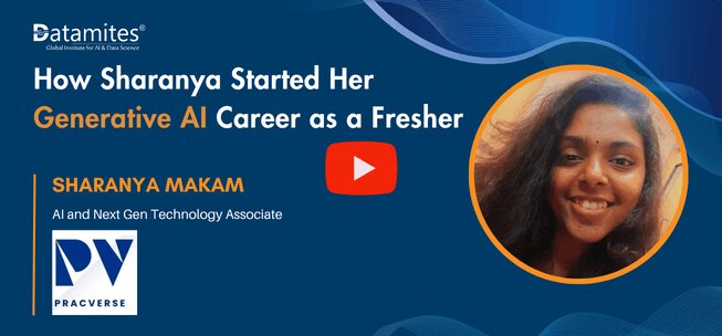 DataMites Data Science Success Story by Sharanya